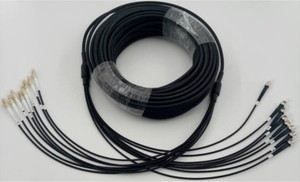 Fiber Optic <b>Patch</b> Cord LC Connector SCAPC FC ST Single Mode G652D 5.0mm TPU Black <b>Cable</b> G657A2 Outdoor Drop <b>Cable</b> - Product Image 3