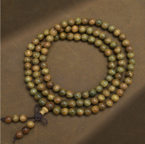 Cuentas de sándalo para mujer y hombre, 6mm, 8mm, cuentas de madera, oración budista, collar <span class=keywords><strong>Maratha</strong></span>, pulsera, regalo, joyería - Product Image 3