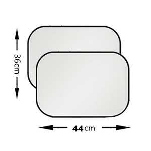 Wholesale Blank Silver Polyester Custom Sunshade for Car Windshield Car Sunshade Advertising Foldable Car Sun <b>Shade</b> Hot Sale - Product Image 2