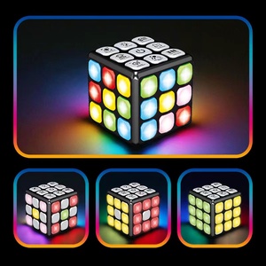 4-in-1-Handheld-Spiel STEM Toy Flash ing <span class=keywords><strong>Cube</strong></span> Electronic Memory Brain Game - Product Image 3