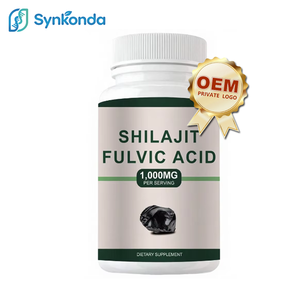 Capsule di Shilajit Puro dell'Himalaya, Integratore con 20% di Acido Fulvico, 1000mg di Estratto Autentico di Shilajit per Porzione, 60 Capsule - Product Image 1