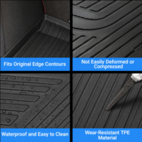 Tapis de sol 5D sur mesure en TPE, imperméable et de luxe, toutes saisons, compatible avec Renault Duster 2021-2024