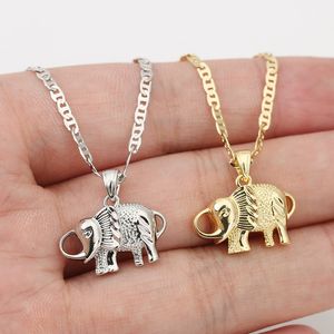 भारी शुल्क गोल्डन टोंड हाथी पेलेंट हार के साथ भारी शुल्क गोल्डन टोन - Product Image 4