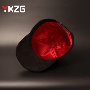 Casquette de baseball unisexe en daim à <span class=keywords><strong>5</strong></span> panneaux avec broderie personnalisée, doublure en satin violet, tissu Dobby, pour le <span class=keywords><strong>golf</strong></span>, les sports de plein air, de haute qualité - Product Image 4