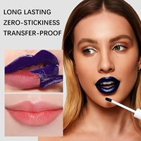 Teinte à lèvres nude longue tenue, waterproof et anti-transfert, fini mat, peel-off, marque privée