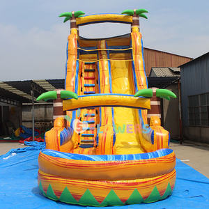 Château Gonflable Commercial avec Toboggan et Aire de Saut pour Enfants - Offre Spéciale - Product Image 4