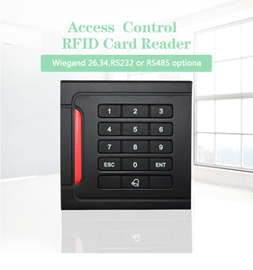 Control de acceso con contraseña <span class=keywords><strong>RFID</strong></span> con teclado <span class=keywords><strong>RFID</strong></span> Wiegand 26/34 Proximity 125kHz/13,56 MHz Lector de tarjetas Precio de fábrica 125Khz lector - Product Image 2