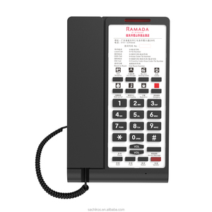 <span class=keywords><strong>Teléfono</strong></span> <span class=keywords><strong>Fijo</strong></span> Moderno <span class=keywords><strong>para</strong></span> Hotel Sachikoo SN-0016 con Correo <span class=keywords><strong>de</strong></span> <span class=keywords><strong>Voz</strong></span>, LAN Cableado e Identificador <span class=keywords><strong>de</strong></span> Llamadas - Product Image 2
