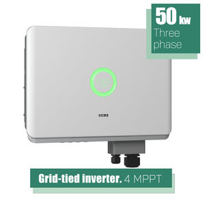 Inversor Solar Trifásico de 50kW |   Alta Eficiencia 98.8% |   Compatible con Híbridos |   IP65 |   AFCI |   Listo para Almacenamiento de Energía |   Soltero/a - Product Image 1