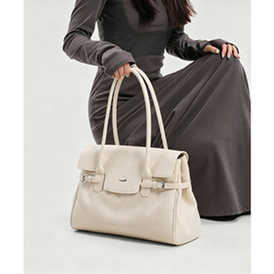 Sac fourre-tout en cuir de vache véritable pour femme, grande capacité, sac à bandoulière pour trajets quotidiens, sac à main minimaliste haut de gamme pour le travail - Product Image 3
