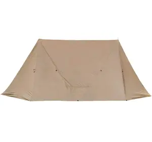 Bushcraft Tent Met 4 Polen Oem Vervaardigd Waterdichte Buitentent Sunshelter Outdoor Tent