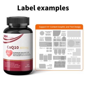 Complément alimentaire pour la santé cardiaque, marque privée OEM, capsules de coenzyme Q10 en gélules molles, pour les vendeurs Amazon FBA, conforme aux normes COA et testées par un tiers. - Product Image 6