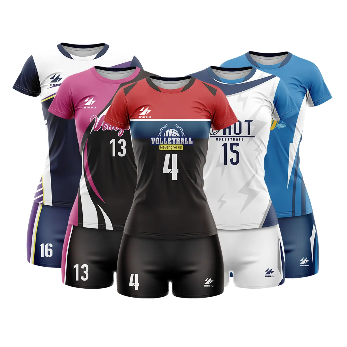 New Volleyball Suit Set Women's Full Body Customized Team Uniform Men's Air Volleyball Suit Sports Competition Training Suit