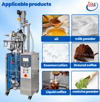 Machine d'emballage automatique de sachets de poudre et de liquides, machine de remplissage et de scellage pour produits alimentaires