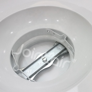 Hvac alüminyum yuvarlak tavan hava dairesel difüzörler radyal damperi ayarlanabilir - Product Image 4