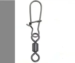 Tackle Rolling Swivel mit Power Snap Swivels Clips Angeln