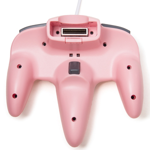 2 buah pengendali Gamepad Joystick jarak jauh berkabel Retro N64 merah muda cocok dengan konsol sistem permainan Video N64 - Product Image 2