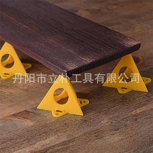 Support de trépied pyramidal Mr Drill, 10 pièces, support de peinture en plastique jaune pour le travail du bois - Product Image 5