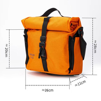 Sacoche de guidon pour vélo, sacoche avant en forme de nez de cochon, 7L, sacs de cyclisme compatibles avec les vélos pliants Brompton JAVA NEO Aceoffix