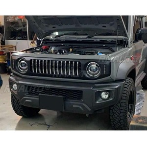 ชุดแต่งรอบคันสำหรับ Suzuki JIMNY ปี 2019-2024 กันชนหน้าพร้อมไฟ LED กระจังหน้าแบบ Racing กระจังหน้า กันชนหน้า อะไหล่ตกแต่งภายนอก - Product Image 4