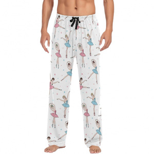 Fuente de fábrica para <span class=keywords><strong>Amazon</strong></span> Pijamas de invierno para hombres Impresión digital 3D Generación extranjera Leggings Algodón Pantalones impresos en 3D - Product Image 6