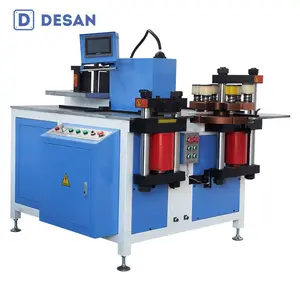 Máquina de procesamiento de barras de cobre hidráulico PLC, DS-303SK-B de procesamiento de barras de aluminio, 3x4 KW