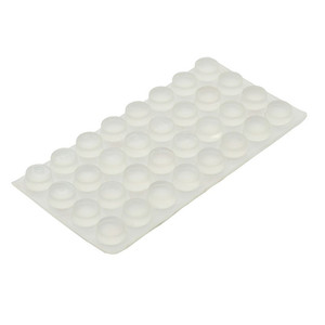 Tùy chỉnh Silicone cao su pad tự dính Silicone chấm cao su chân miếng đệm cho ghế chân bảo vệ sàn - Product Image 4