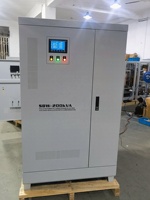 Stabilisateur de tension industriel SVC triphasé à moteur servo en cuivre, super puissant, SBW 400 kVA 40 kW