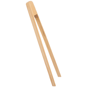 Wholesale Eco-Friendly Biodegradable Bamboo Serving <strong>Mini</strong> BBQ Barbecue <strong>Tong</strong> Disposable Utensils - Product Image 5