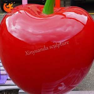 Tượng quả anh đào bằng sợi thủy tinh cỡ lớn, nhiều màu sắc, trang trí quảng trường thương mại, nổi tiếng trên mạng, thu hút khách du lịch, nghệ thuật bắt mắt - Product Image 6