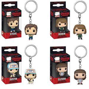 Yeni Gelen Cep Boyu Stranger Things PVC Anahtarlık Kör Kutu Vinil Figür Model Çocuk Oyuncakları Stranger Things Anahtarlık Aksesuarları Hediyeler - Product Image 1