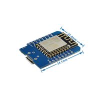 ESP8266 ESP-12 ESP-12F ESP12F CH340G CH340 V2 USB untuk WeMos D1 Mini WIFI Development Board NodeMCU Lua IOT Board 3.3V dengan Pin