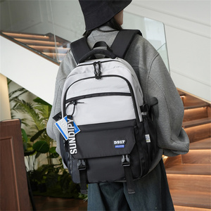 Sac à dos étudiant en Nylon unisexe de haute qualité grand sac d'école pour garçons sacs De voyage Mochila De Escuela cartables pour garçons - Product Image 3