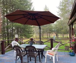 सबसे ज्यादा बिकने वाले बड़े आकार के बगीचे की छतरी आउटडोर वाटरप्रूफ कैंटिलीवर रोमा छतरी पेटियो पैरासोल सनशेड बीच रेस्तरां होटल - Product Image 5