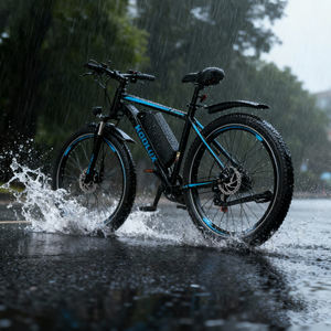 Bicicleta Eléctrica Urbana KOOLUX con Cuadro de Aluminio y Llantas Anchas, Motor sin Escobillas, Batería de Litio de 48V 15.6Ah, Motor en la Rueda Trasera - Product Image 5