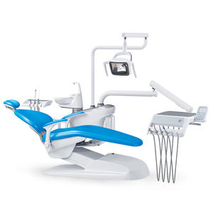 내구성 있는 치과용 의자 제조업체 직송 전기 작동 통합 흡입 장치 포함 - Product Image 1