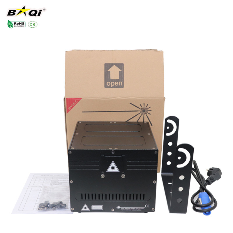 High Brightness 1-5W RGB LED Laser DJ Light Red Green Blue Color Effects DMX512 Voice Control CE Professional Stage Lighting