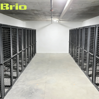 Casier d'équipement robuste BRIO à haute résistance, compartiments personnalisables pour machines industrielles et pièces détachées