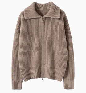 <span class=keywords><strong>Cardigan</strong></span> in <span class=keywords><strong>Lana</strong></span> da Donna, Caldo, Leggero e Aderente, Lavorato a Maglia - Product Image 3