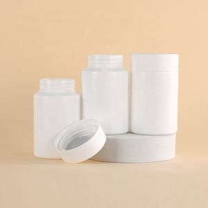 Wide Mouth HDPE Plastic Powder Jar White 150ml 300ml 500ml 1000ml 16oz for <b>Protein</b> Milk Powder <b>Pill</b> Storage Screw Cap - Product Image 4