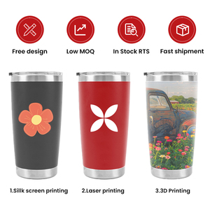 Flacone sottovuoto antiscivolo personalizzato in acciaio inossidabile con Logo personalizzato e resistente - Product Image 3