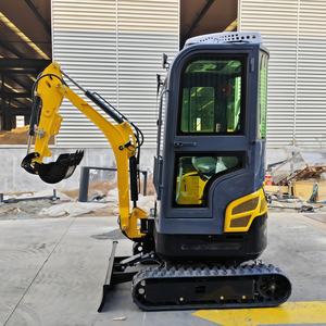 Mini-pelles avec bras oscillant 1,6 tonne 1,8 tonne 2 tonnes, cabine de pelle, norme EPA EURO 5, <span class=keywords><strong>prix</strong></span> des mini-pelles, super réduction - Product Image 3