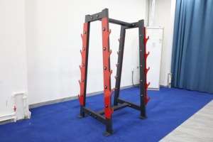 Machine de <span class=keywords><strong>fitness</strong></span> multifonctionnelle commerciale, équipement de musculation, rack à barres, machine à charges de poids - Product Image 4