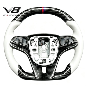 Volante de Fibra de Carbono Real V8carbon para Lova <span class=keywords><strong>RV</strong></span>, Accesorios Interiores para Auto, Piezas de Auto Modificadas, Estilo Racing, Personalizado - Product Image 2