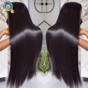 Perruque en dentelle frontale HD 13x4, densité 250%, 15A, lisse comme un os, avec <span class=keywords><strong>cheveux</strong></span> de bébé, pré-épilée, perruque en <span class=keywords><strong>cheveux</strong></span> humains transparente HD pour femmes noires - Product Image 3