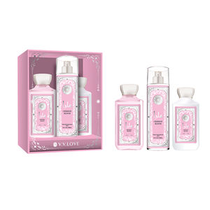 Juego de Regalo de Baño V.V.LOVE, Aroma Original a Frutas, <span class=keywords><strong>Perfume</strong></span> de Jardín <span class=keywords><strong>VIP</strong></span>, Aroma Amaderado para Uso Diario - Product Image 4