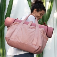 Sacs polochon de nuit OEM pour week-end avec pochette à roulettes Article personnel Sac fourre-tout de voyage Sac de danse d'entraînement pour femmes Gym