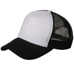 WEARS WORLD Trucker Hat Custom High Quality 5 Panel 3D Puff Embroidery Patch Logo Mesh Snap Back Polyester Breathable 2 Tone - Product Image 6