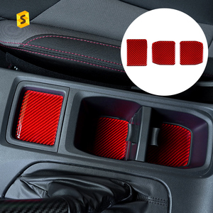 Junta de ranura de puerta de taza de agua de carbono Shasha, accesorios de coche de fibra de carbono suave, pegatinas para <span class=keywords><strong>Subaru</strong></span> WRX 2022 2023 - Product Image 1