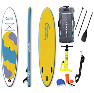 Planche de Stand Up <span class=keywords><strong>Paddle</strong></span> (SUP) <span class=keywords><strong>gonflable</strong></span> en PVC robuste, fabriquée à la main, pour la pêche et le surf à voile, modèle 2026 - Chine - Product Image 1